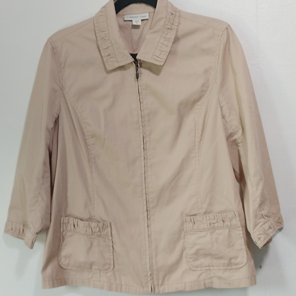 Coldwater Creek lightweight jacket size 12